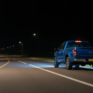 Road where hit-and-run incident occurred