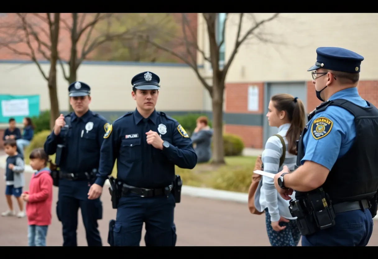 Police presence at Bluffton school campus during lockdown