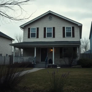 Exterior of a residential home in Burton, South Carolina.