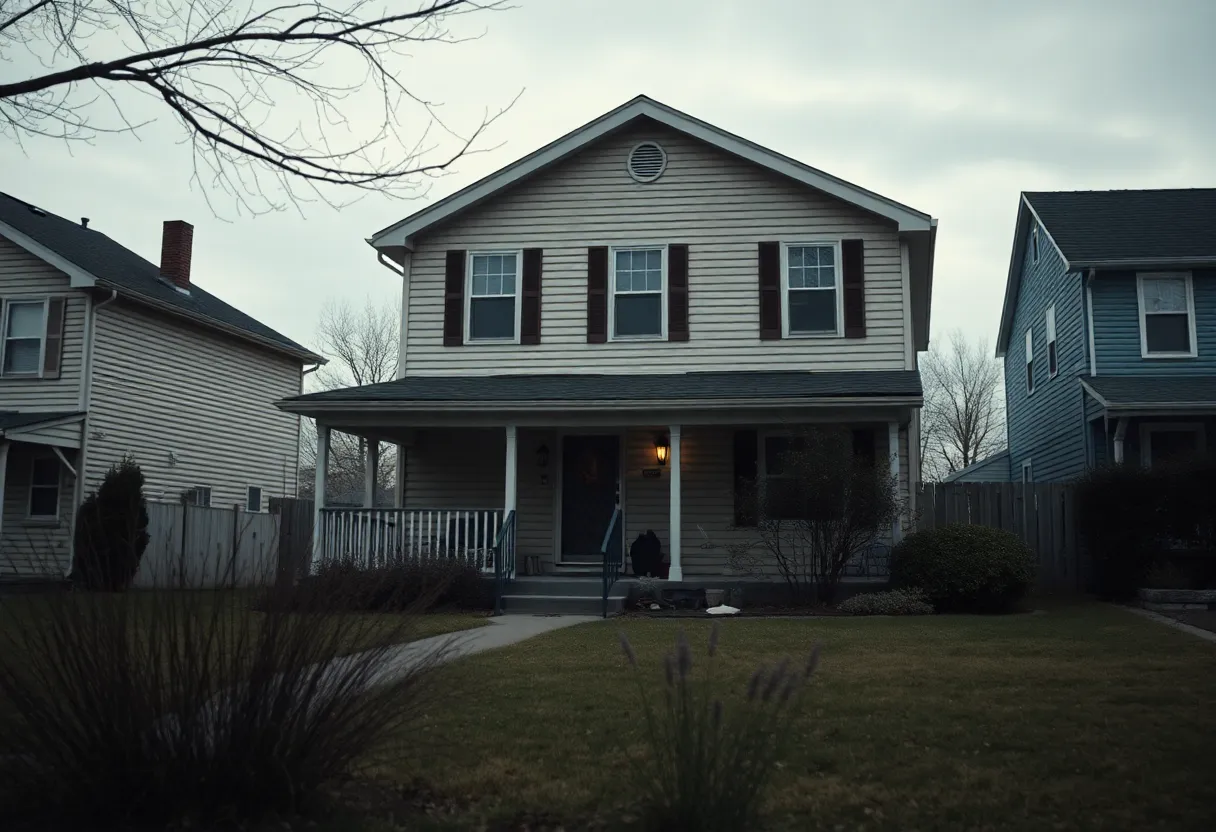 Exterior of a residential home in Burton, South Carolina.