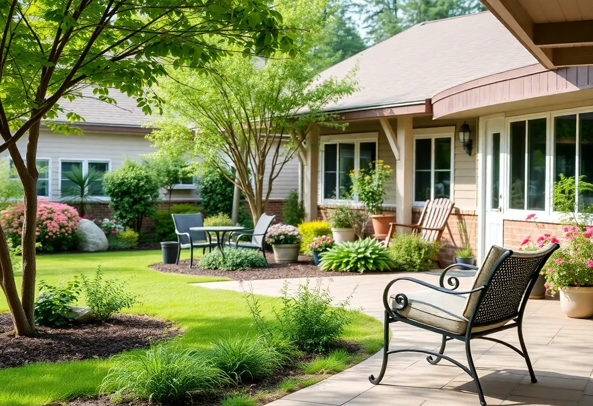 Peaceful care facility environment in Hilton Head