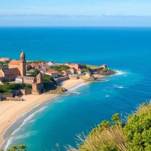 Scenic coastal view near Savannah Airport