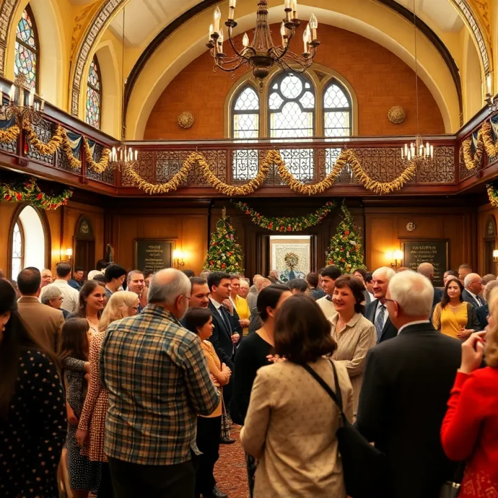 Community celebration at Beth Israel Synagogue