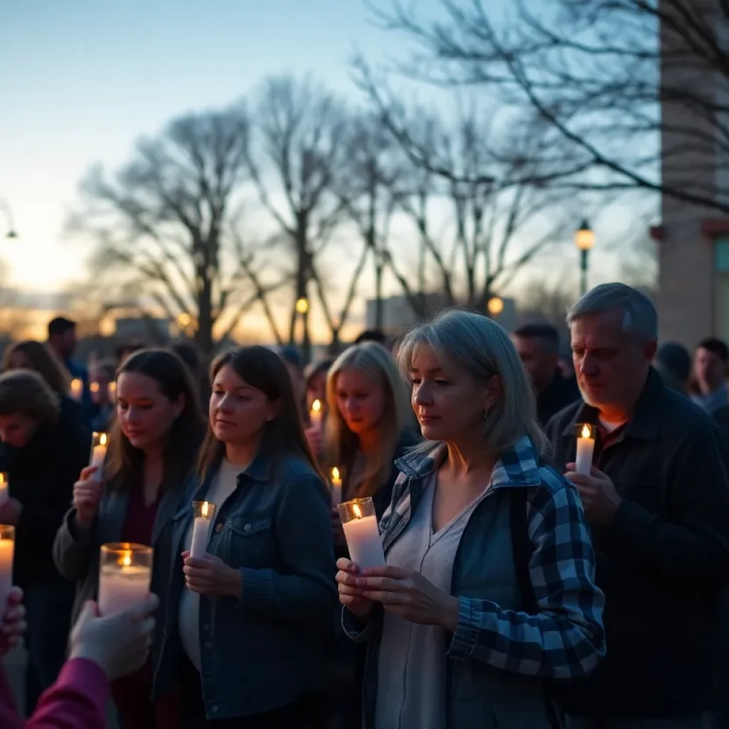 Community vigil honoring victims of the St. Helena Island shooting