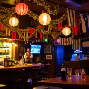 Interior of Willie's Breakfast Bar and Grill after the tragic shooting incident