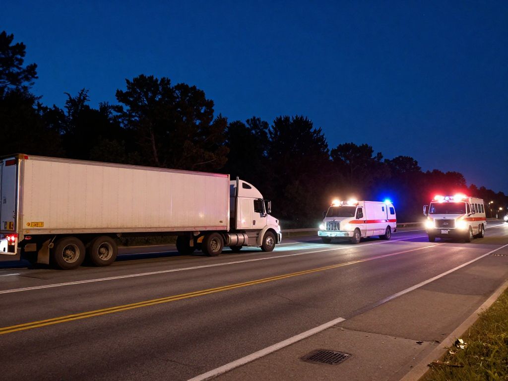 Scene of a fatal collision on U.S. 17 in Beaufort County