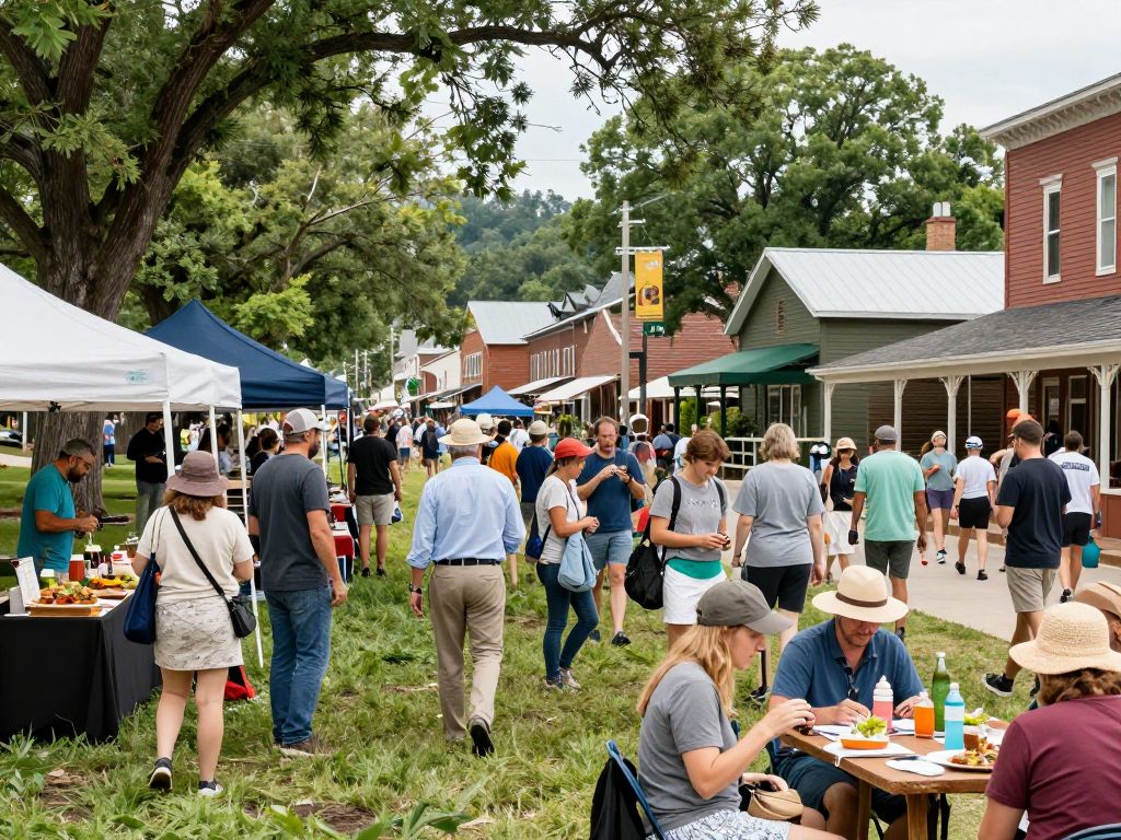 Participants enjoying various community events in Beaufort County