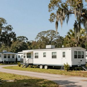 Mobile home park in Beaufort County, South Carolina