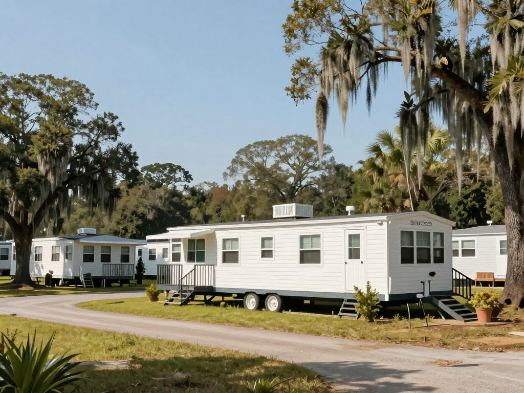 Mobile home park in Beaufort County, South Carolina