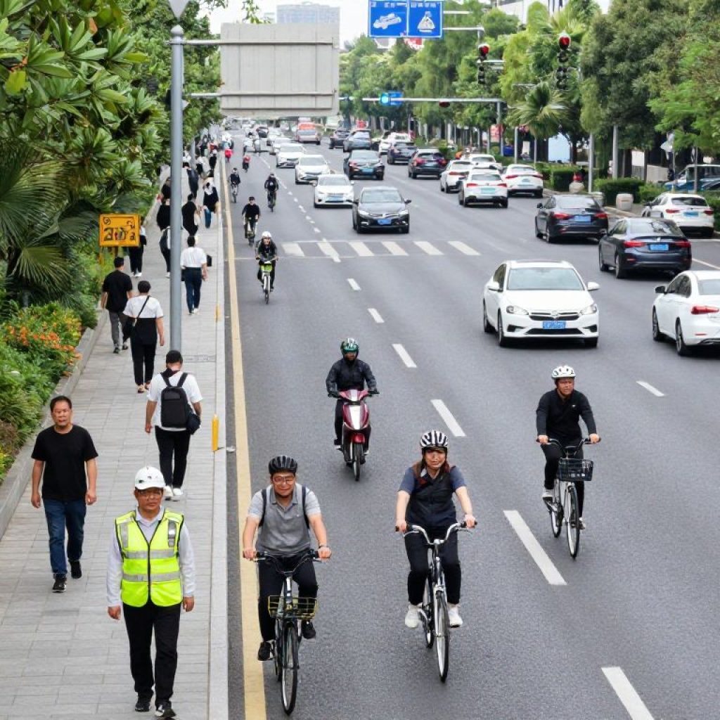 Pedestrian and cyclist safety infrastructure in Beaufort County