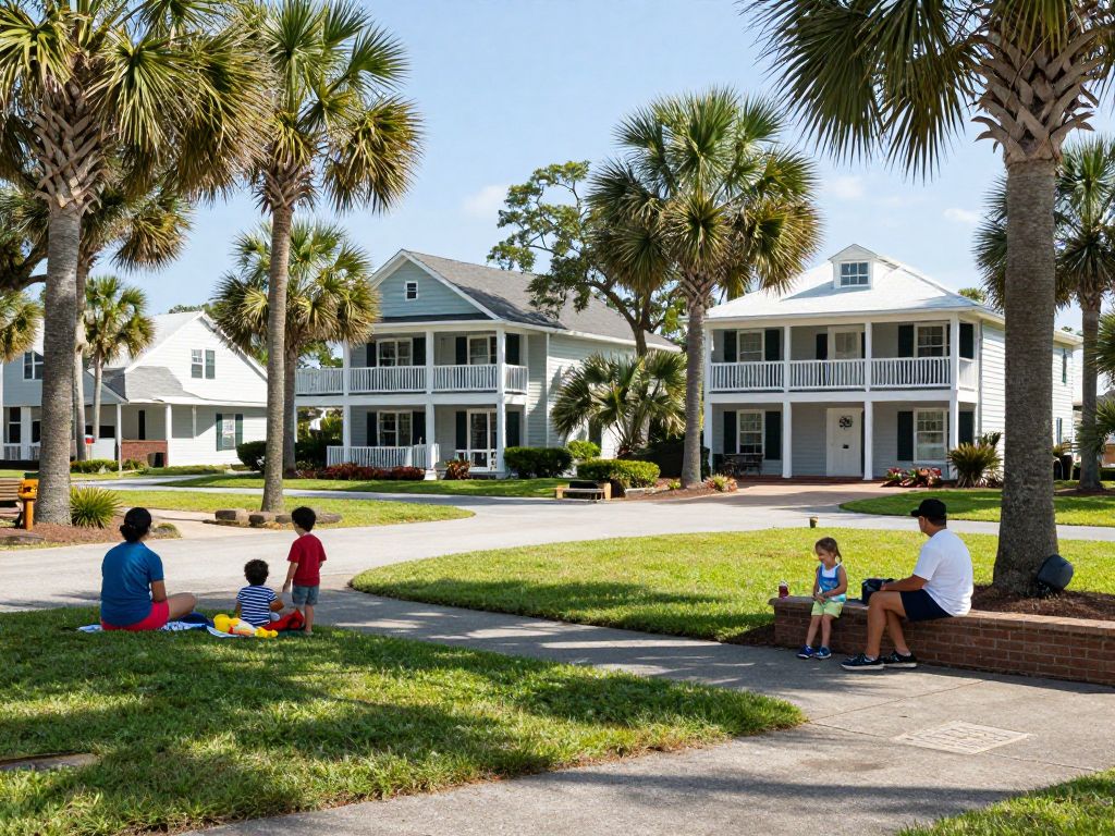 A peaceful community scene on Hilton Head Island.