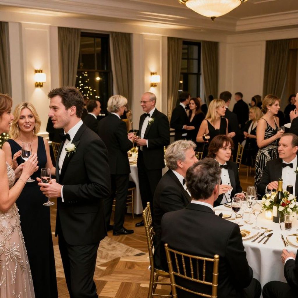 Attendees at the Havelock Annual Awards Gala enjoying the event