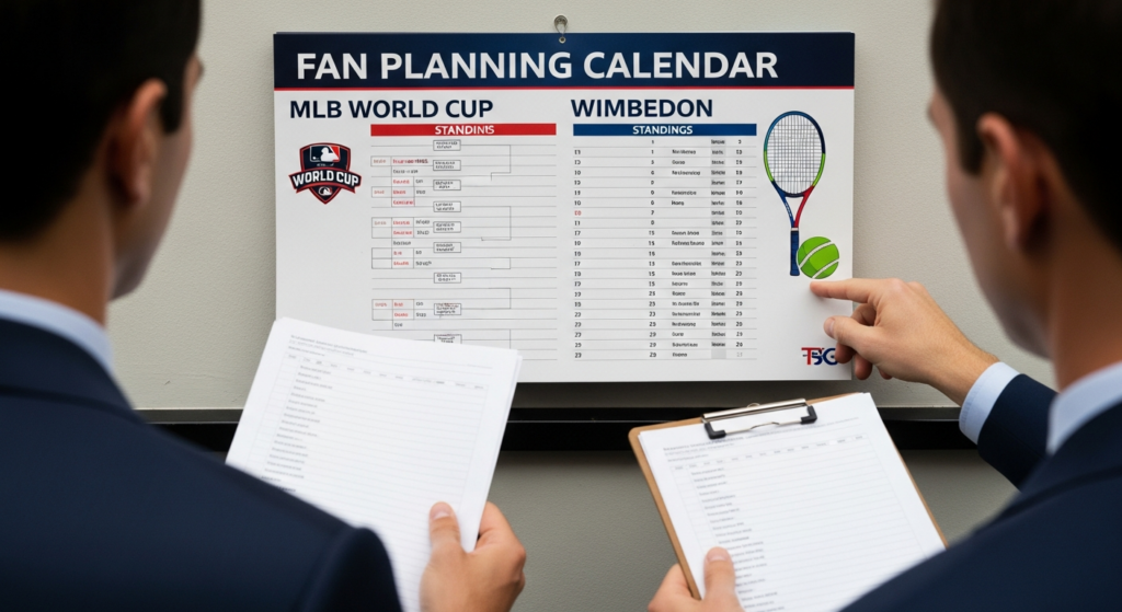 Beaufort Sports Fans Face Packed Schedule Monday with MLB, World Cup, and Wimbledon