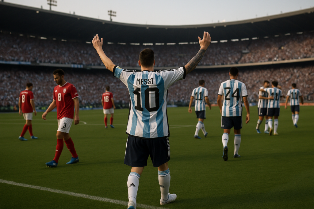 Messi Breaks World Cup Scoring Record as Argentina Defeats Austria