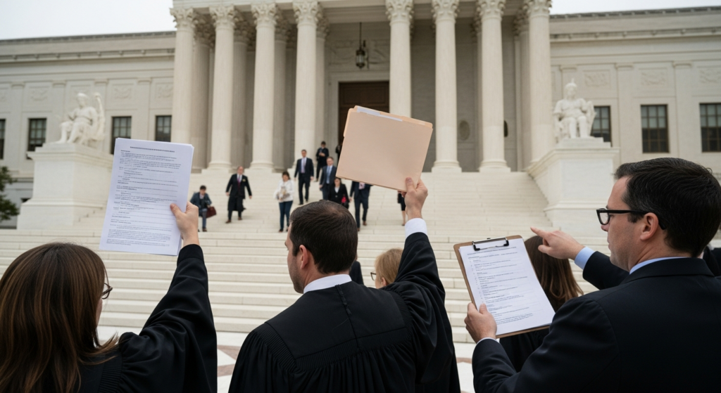 Supreme Court Weighs Presidential Power Cases as Term Nears Close
