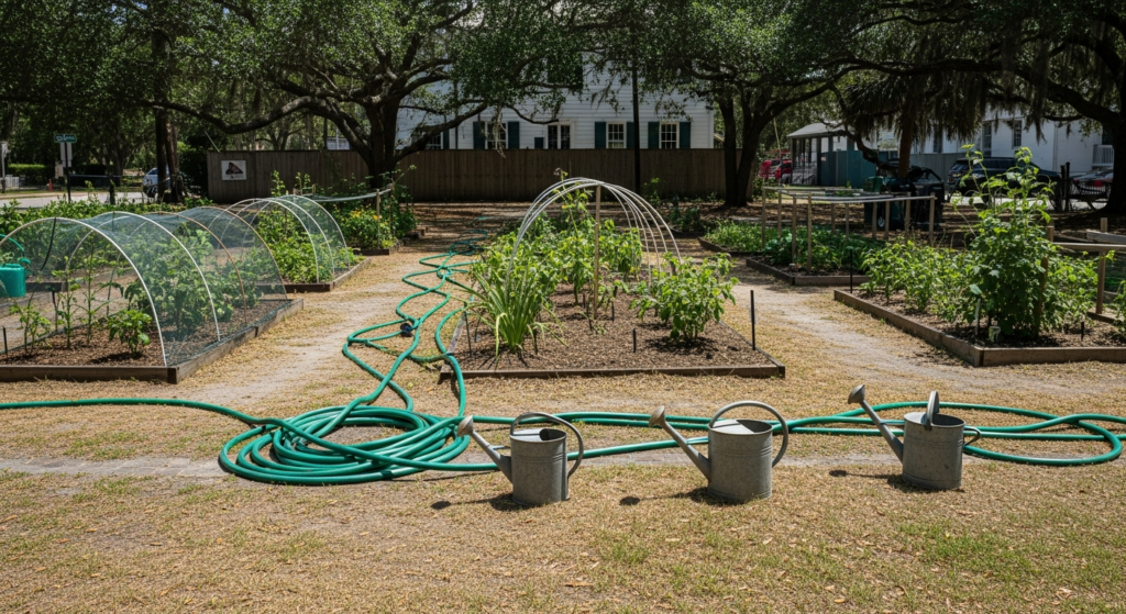 Beaufort Gardeners Adapt Watering Strategies for Summer Heat