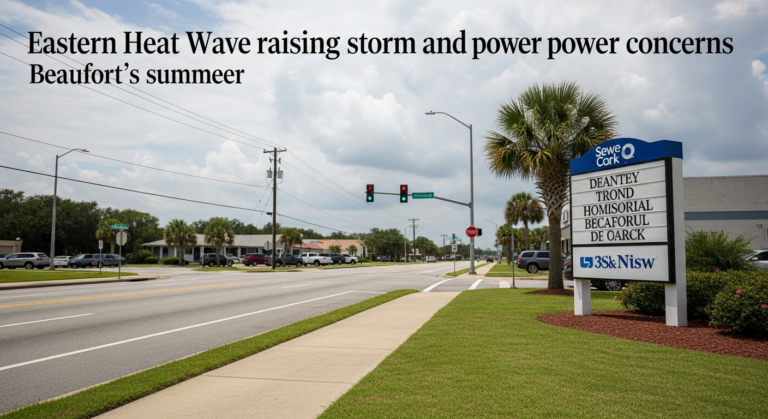 Eastern Heat Wave Raises Storm and Power Concerns, Affecting Beaufort's Summer Outlook