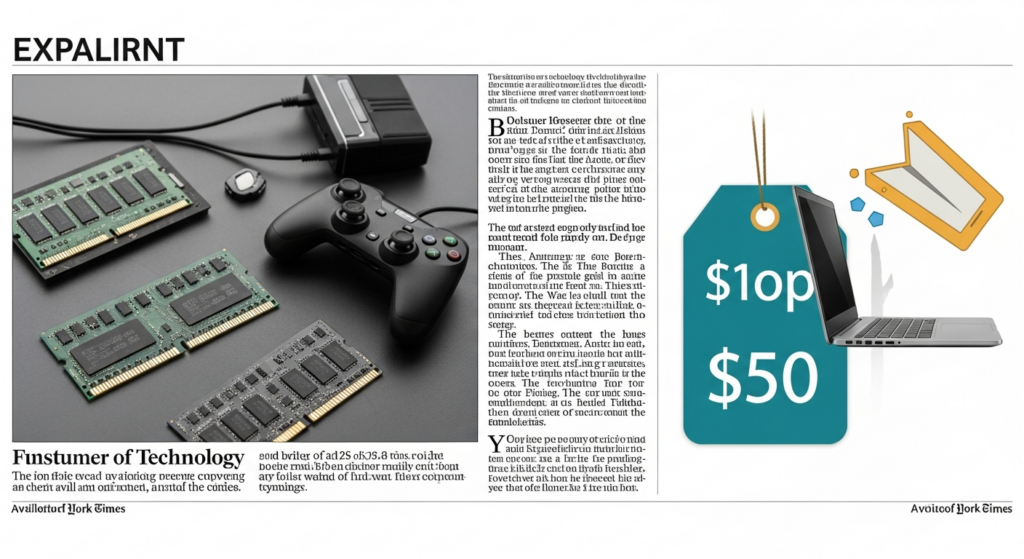 Global AI Memory Demand Pushes Consumer Device Prices Higher, Affecting Beaufort Shoppers