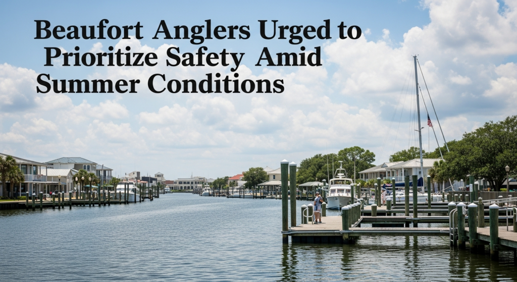 Beaufort Anglers Urged to Prioritize Safety Amid Summer Conditions