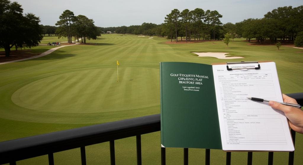 Golf Etiquette Manual Guides Play in Beaufort Area