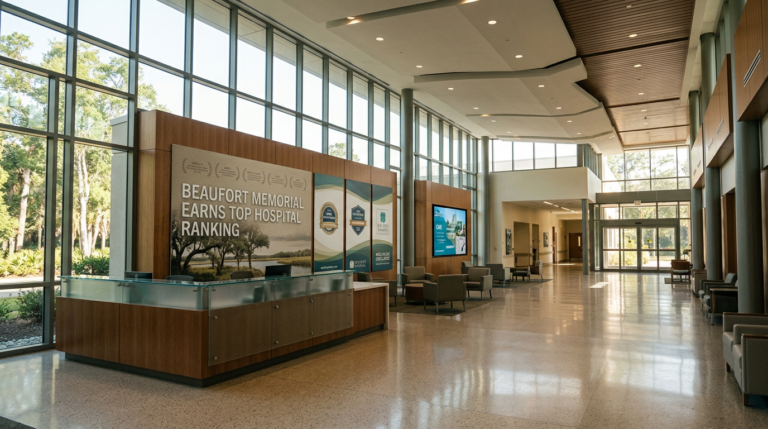 Beaufort Memorial Earns Top Hospital Ranking